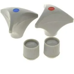 Boutons Gris Par 4 87167409340 Pour Chauffe-eau Elm Leblanc