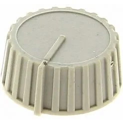 Bouton Robinet Gaz Gris 87167208580 Pour Chauffe-eau Elm Leblanc