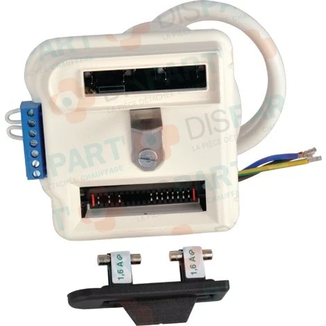 Bornier T.7H Avec Fusibles Réf. 87167562530 ELM LEBLANC, Bornier 1 Bornier T.7H Avec Fusibles Réf. 87167562530 ELM LEBLANC, Bornier