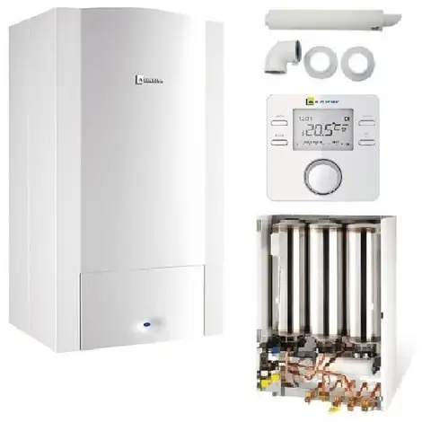 Chaudière Murale Gaz ODEALIS GVT C 24-2M CONDENS Elm Leblanc COMPLETE ( Dosseret + Ventouse + Thermostat ELM CR100 ) 1 Chaudière Murale Gaz ODEALIS GVT C 24-2M CONDENS Elm Leblanc COMPLETE ( Dosseret + Ventouse + Thermostat ELM CR100 )